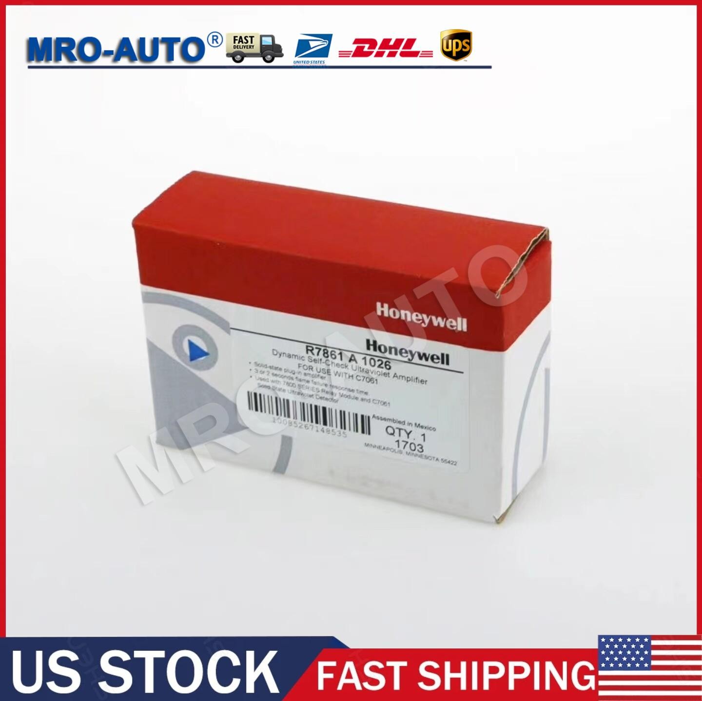 r7861a1026 Combustion controller flame signal amplifier fast ship US Free TAX