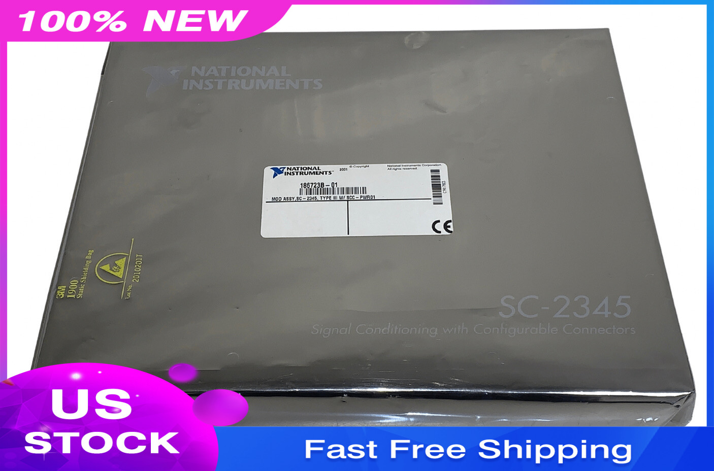 *New* National Instruments SC-2345 Signal Conditioning SCC Enclosure & SCC-P