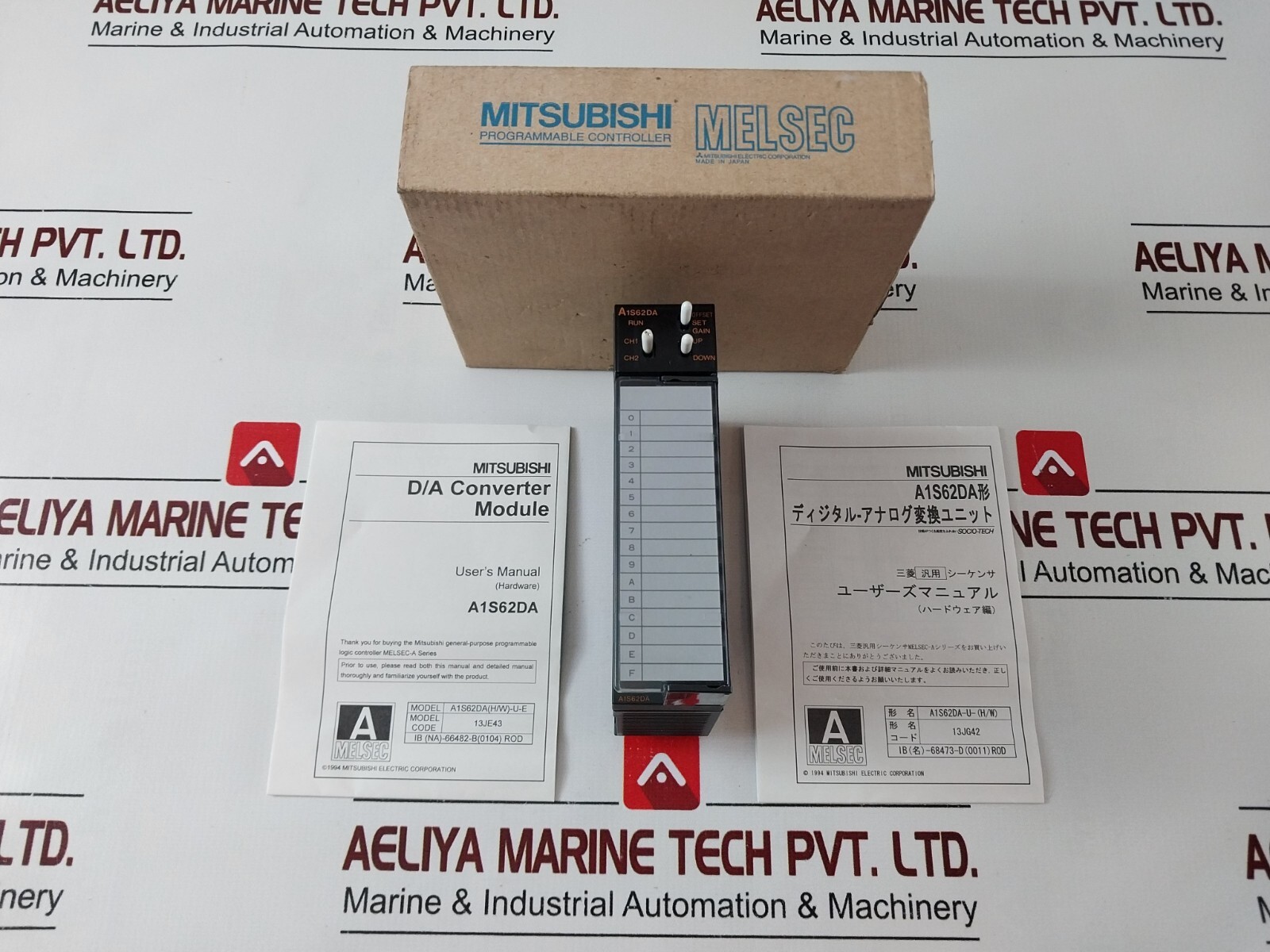Mitsubishi electric a1s62da d/a converter unit