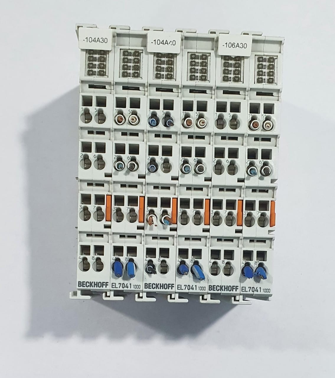 3 PIECE LOT | BECKHOFF | EL7041 0000 | STEPPER MOTOR TERMINAL, TESTED OKAY