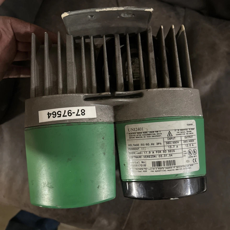 USED Emerson Control Techniques Nidec Unidrive UNI2401 5.5kW 7.5HP 380-480 VFD