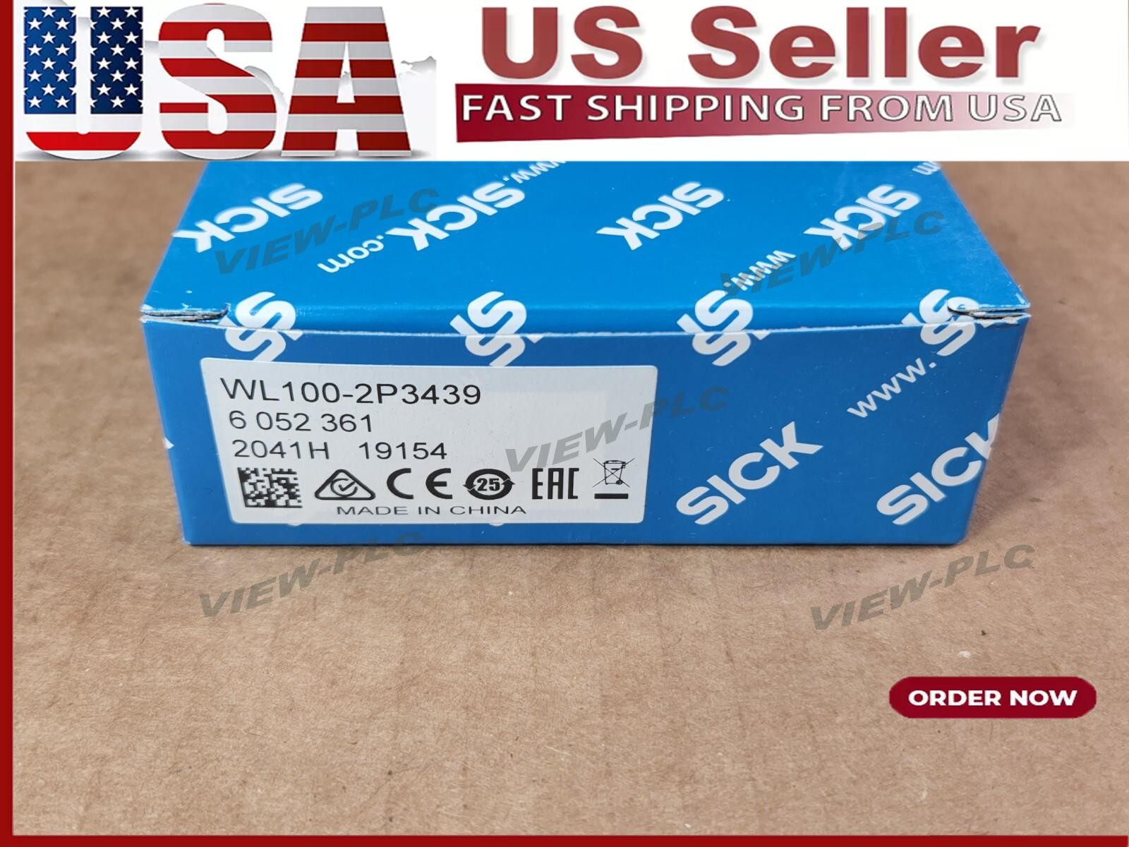 SICK WL100-2P3439 Photoelectric Sensor New One WL1002P3439 Free Shipping