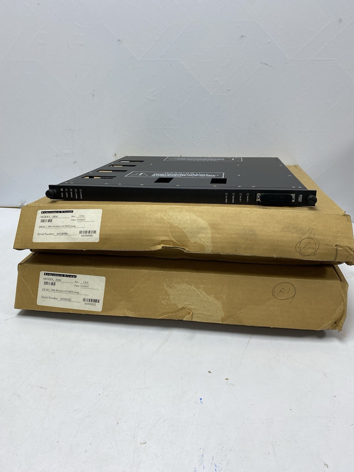 Triconex 3006 EMP II Module 24VDC EMPII 3000348-600 Rev C9.0