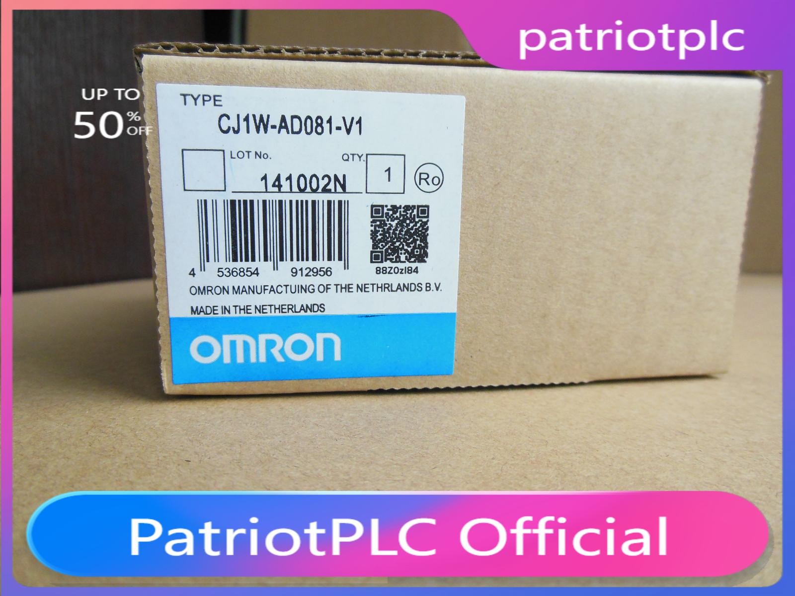 Omron CJ1W-AD081-V1 PLC Module CJ1WAD081V1 One Year Warranty US Free TAX