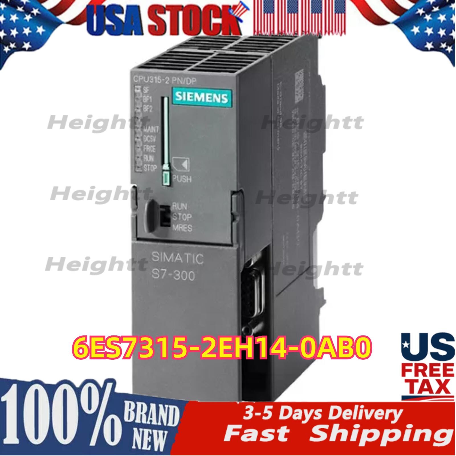 New Siemens 6ES7 315-2EH14-0AB0 6ES7315-2EH14-0AB0 S7-300 CPU 315-2 PN/DP