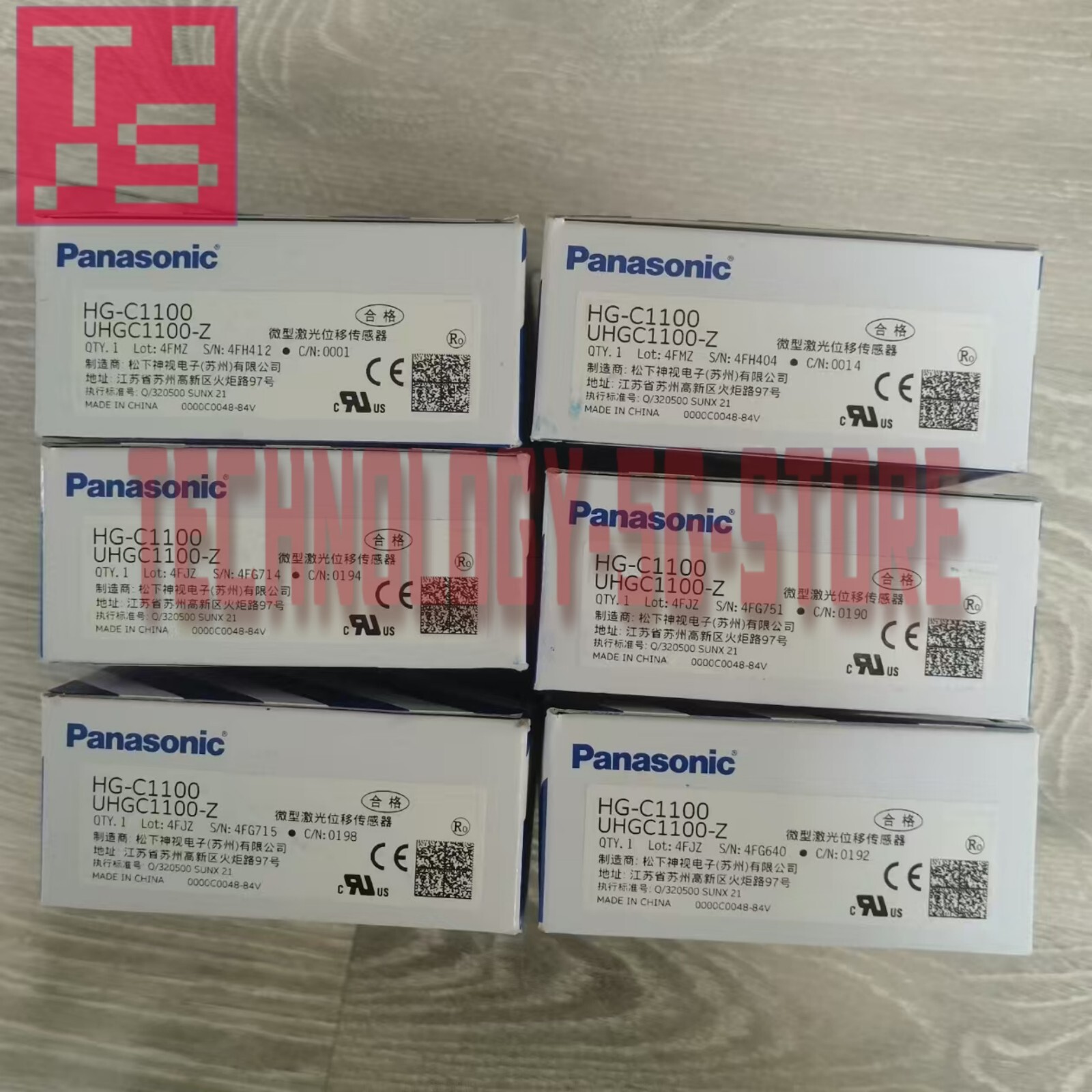 Panasonic HG-C1100 Laser Displacement Sensor# 1pcs New In Box