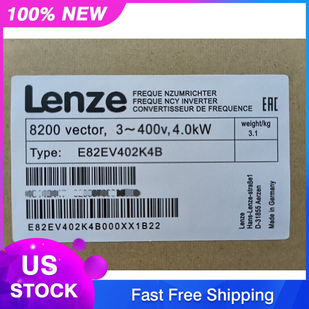 NEW LENZE E82EV402K4B E82EV402_4B Frequency Inverter 4.0kW E82EV402-4B 1PC