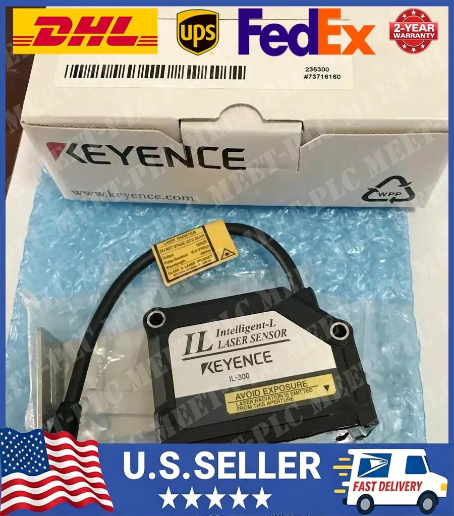 UPS Shipping KEYENCE IL-300 Laser Sensor US Free TAX