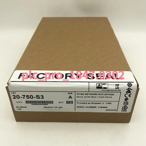 20-750-S3 1PCS Brand New AB 20-750-S3 SER A Fast shipping