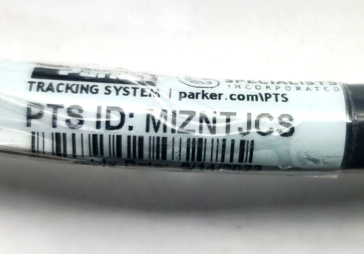 PARKER POLYFLEX, High Pressure Hydraulic Hose 2390N-04V10, 59″ LONG, 1/4″