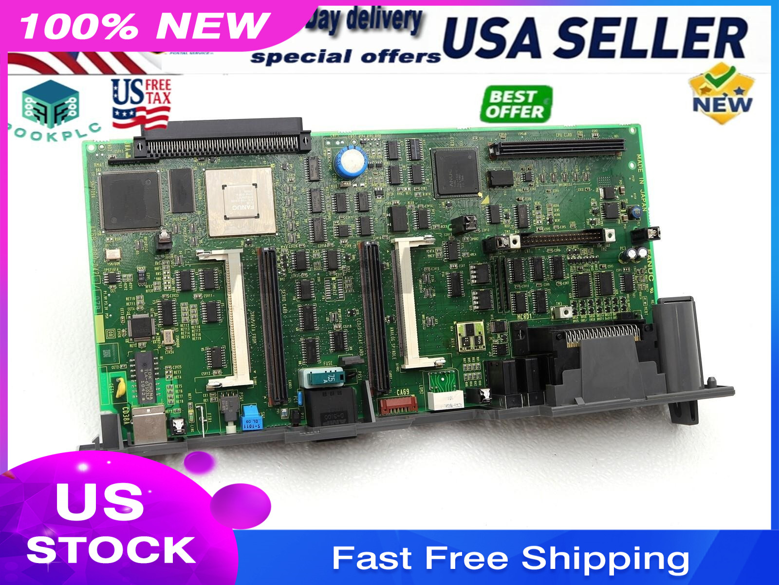 Fanuc Stand Alone Main CPU Control PCB A16B-3200-0429