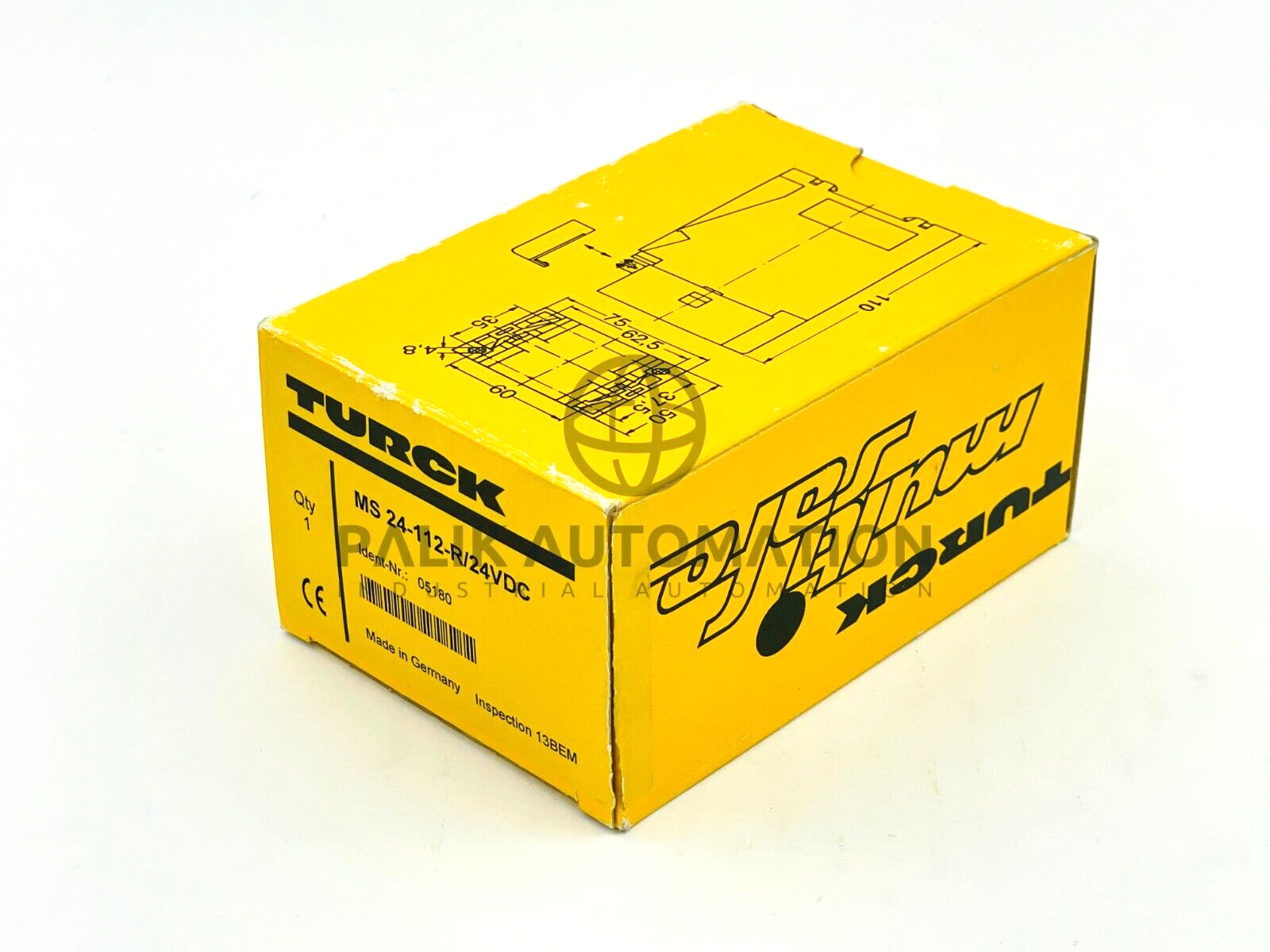TURCK MS24-112-R/24VDC MS24-112-R / 24VDC 05180 Speed Monitoring Relay NEW