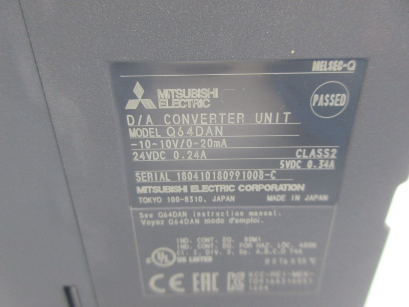 MITSUBISHI ELECTRIC Q64DAN 24VDC 0.24A NSNP