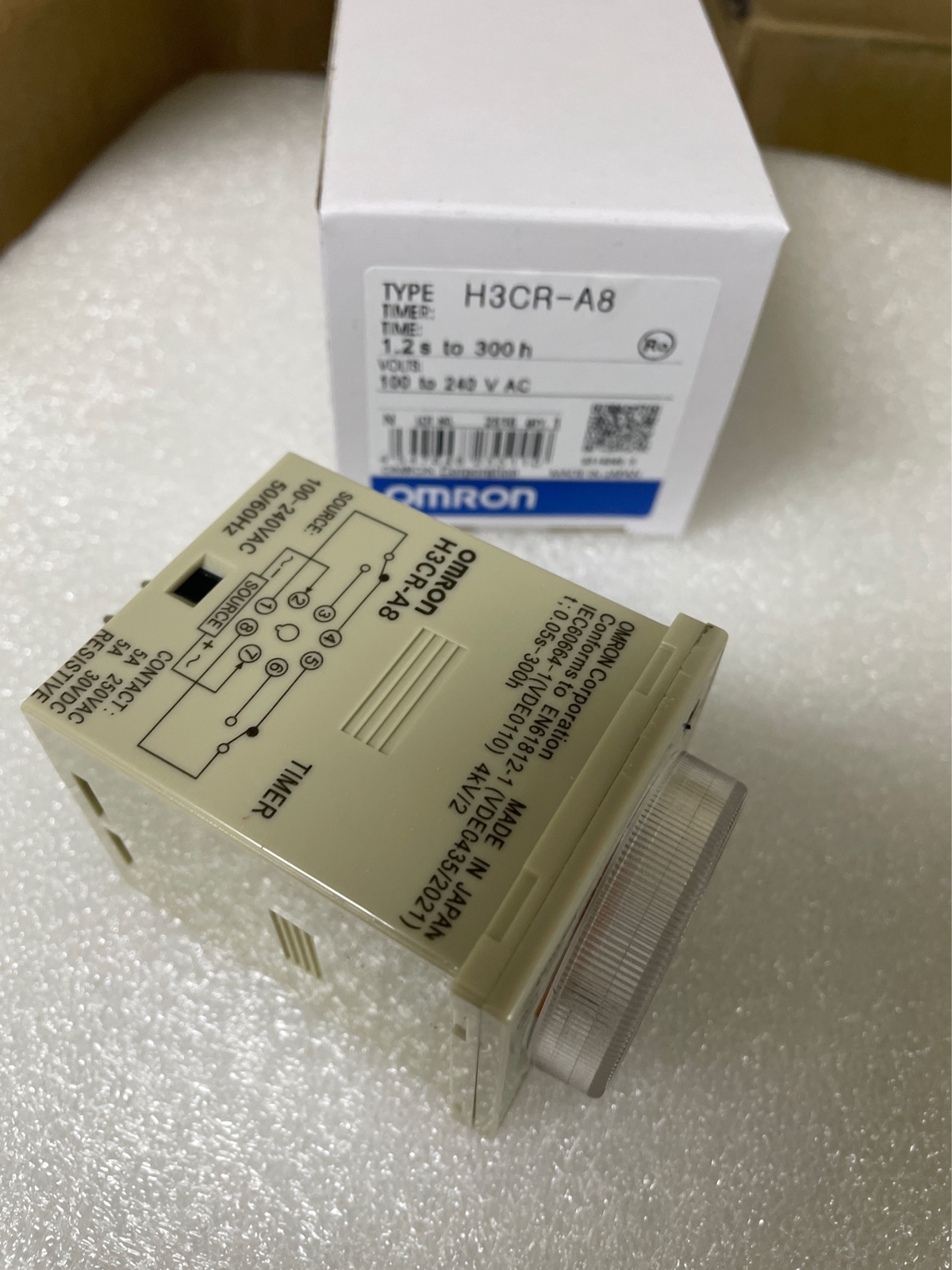 Omron H3CR-A8 100-240VAC Timer New One Free Shipping H3CRA8