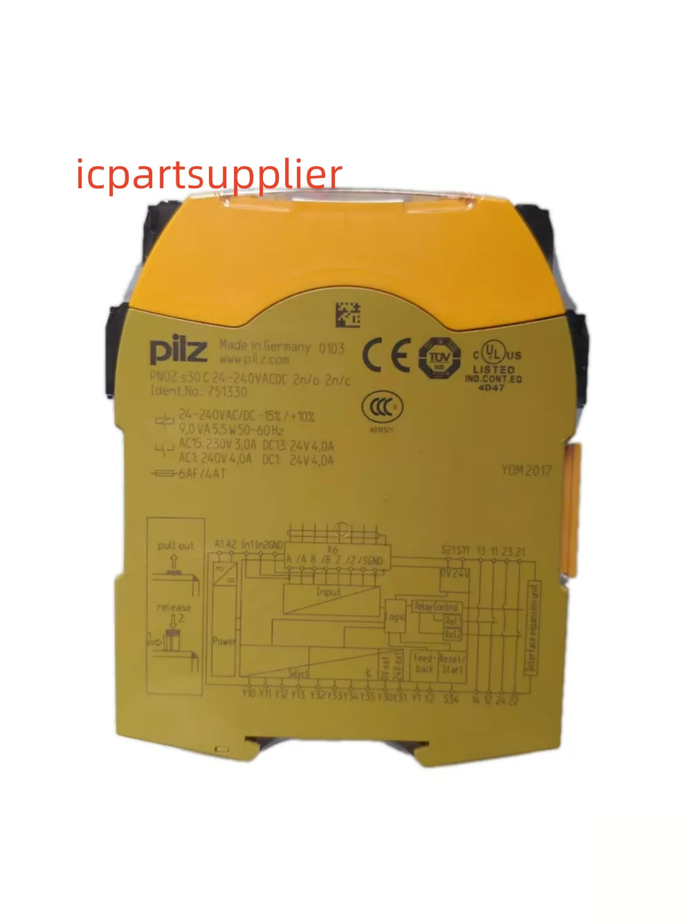 1PCS 751330 PNOZ s30 C 24-240VACDC 2n/o 2n/c Brand-new Fast Shipping