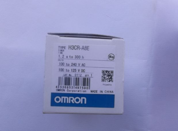 H3CR-A8E H3CRA8E New OMRON Timer 100-240VAC/100-125VDC New In Box
