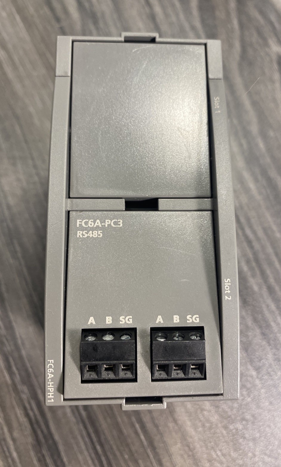IDEC FC6A Expansion Bundle FC6A-HPH1 Base Module + FC6A-PC3 RS485 Comm Cartridge