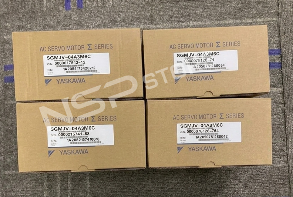 1PCS New Yaskawa SGMJV-04A3M6C AC servo motor In Box Free shipping Fast Ship