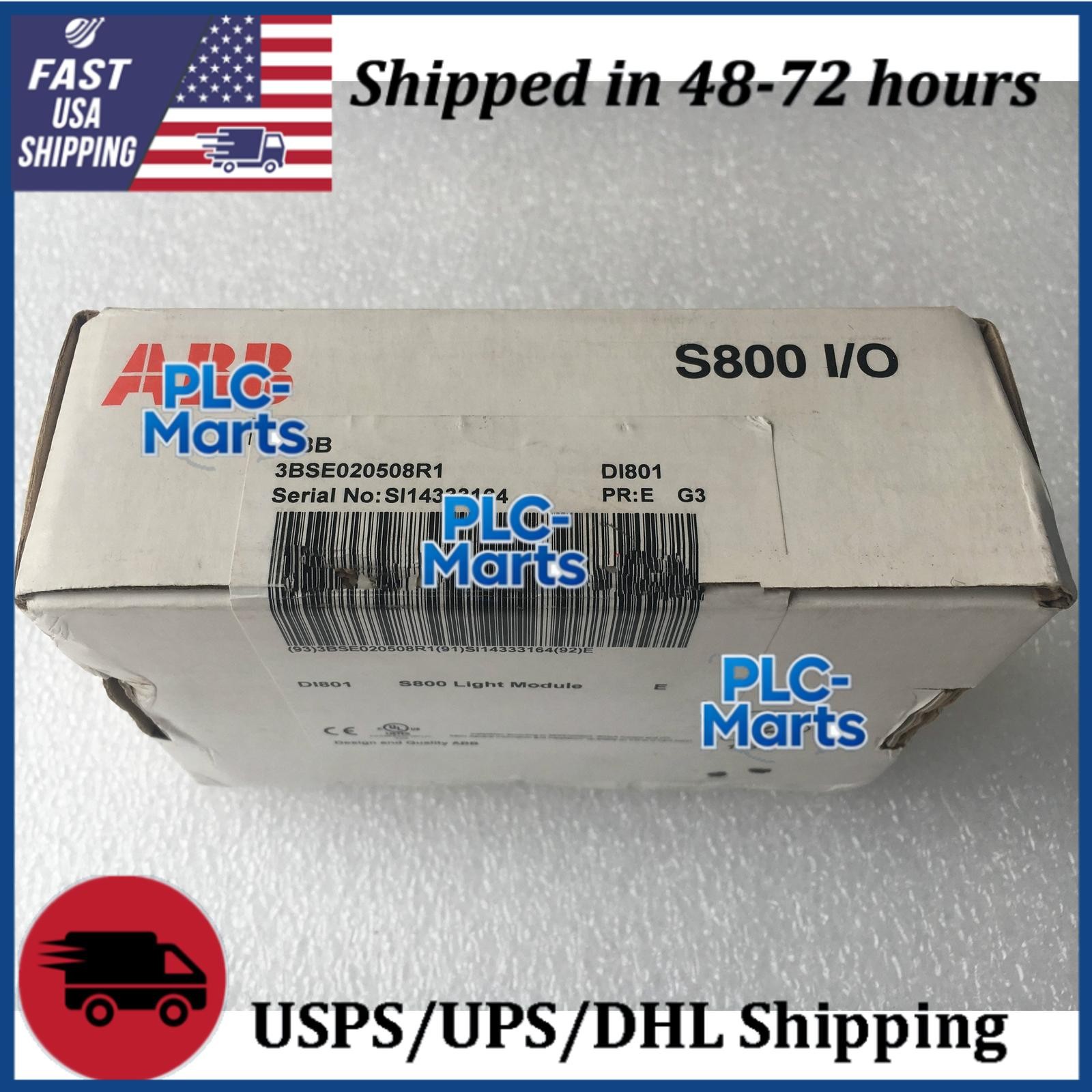 One NEW ABB I/O module DI801 3BSE020508R1 Free shipping
