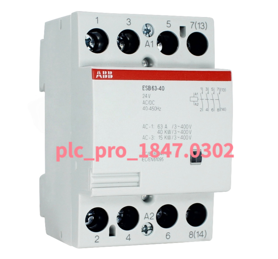 ESB63-40 1PCS Brand New ABB ESB63-40 Contactor 24V Fast shipment