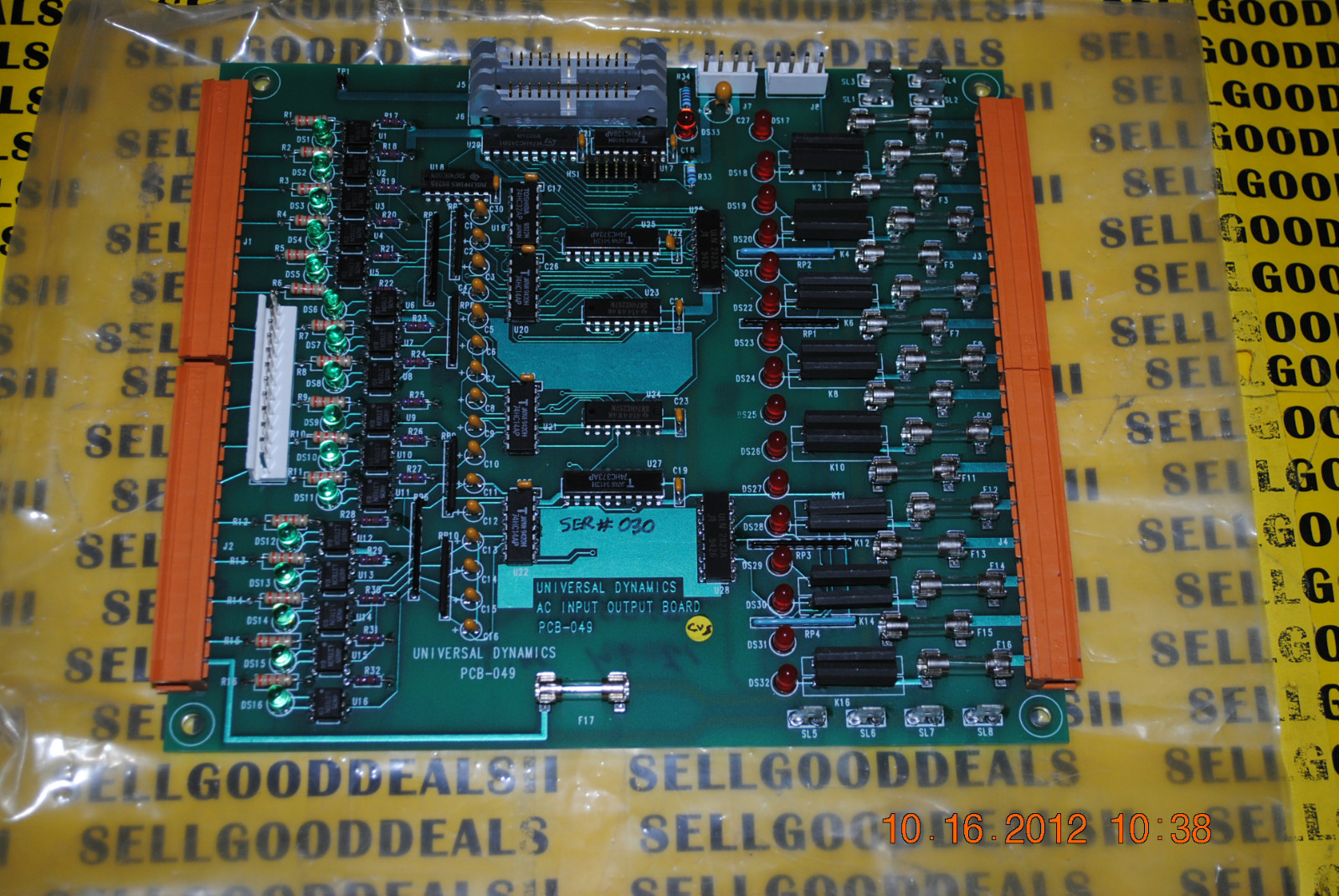 UNA-DYN PCB-049 Control Board PCB049 Universal Dynamics New