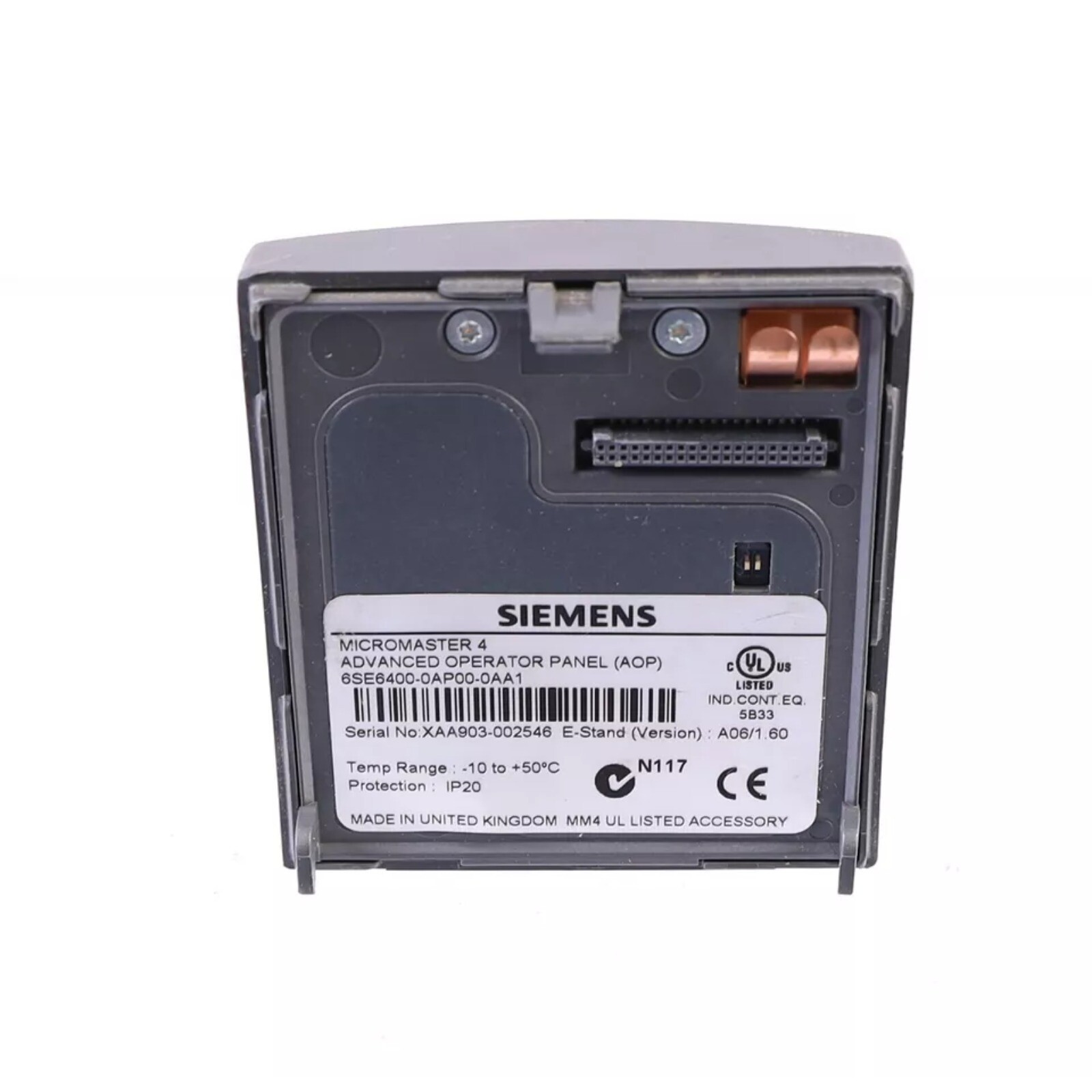 6SE6400-0AP00-0AA1 New Siemens 6SE6 400-0AP00-0AA1 Advanced Operator Panel