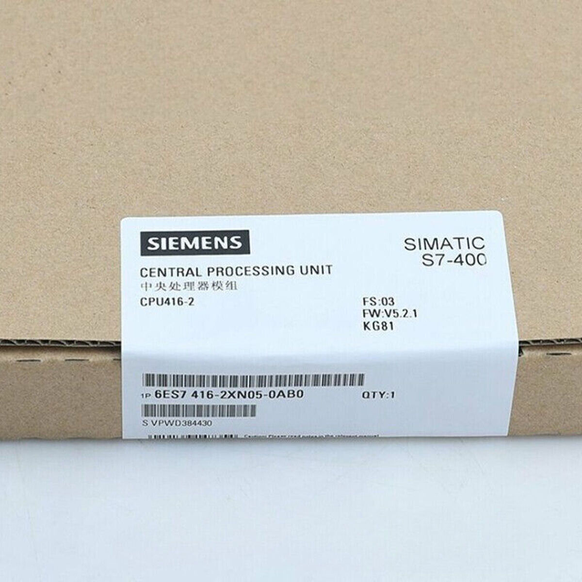 6ES7 416-2XN05-0AB0 NEW SIEMENS 6ES7416-2XN05-0AB0 2XNO5-OABO S7-400 CPU 416-2