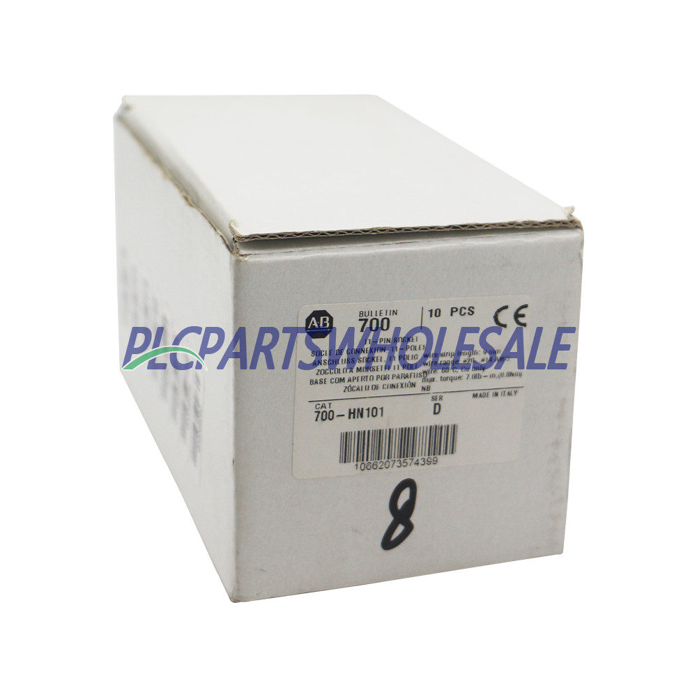 10PCS NEW Allen-Bradley 700-HN101 SER D 11 PIN Relay Socket AB700HN101