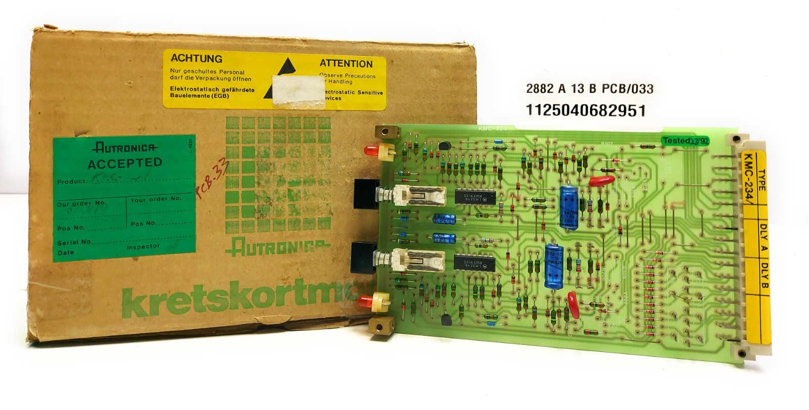 AUTRONICA Pcb Card KMC-234 7251-044