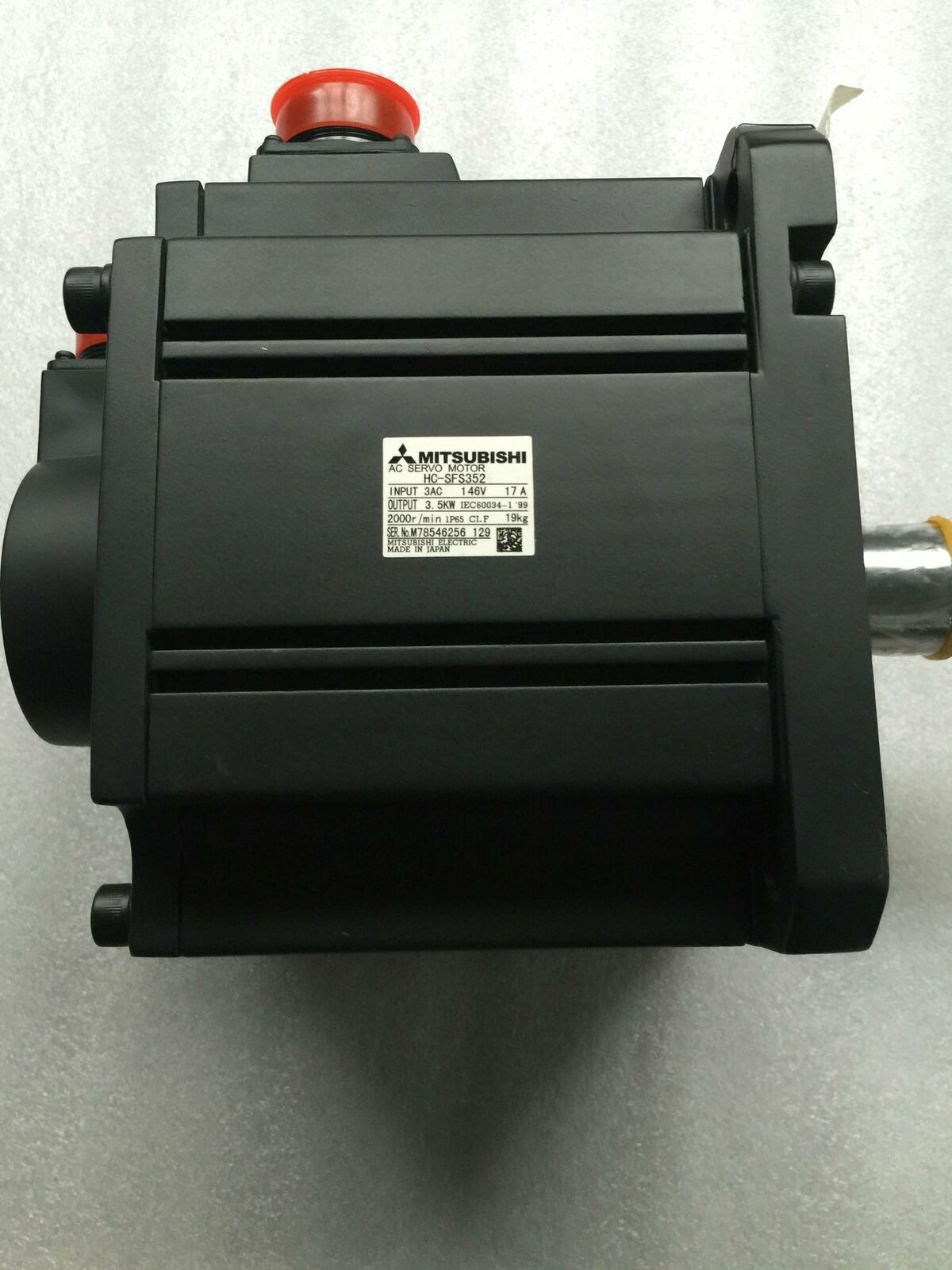 1PC USED MITSUBISHI servo motor HC-SFS352 In Good Condition