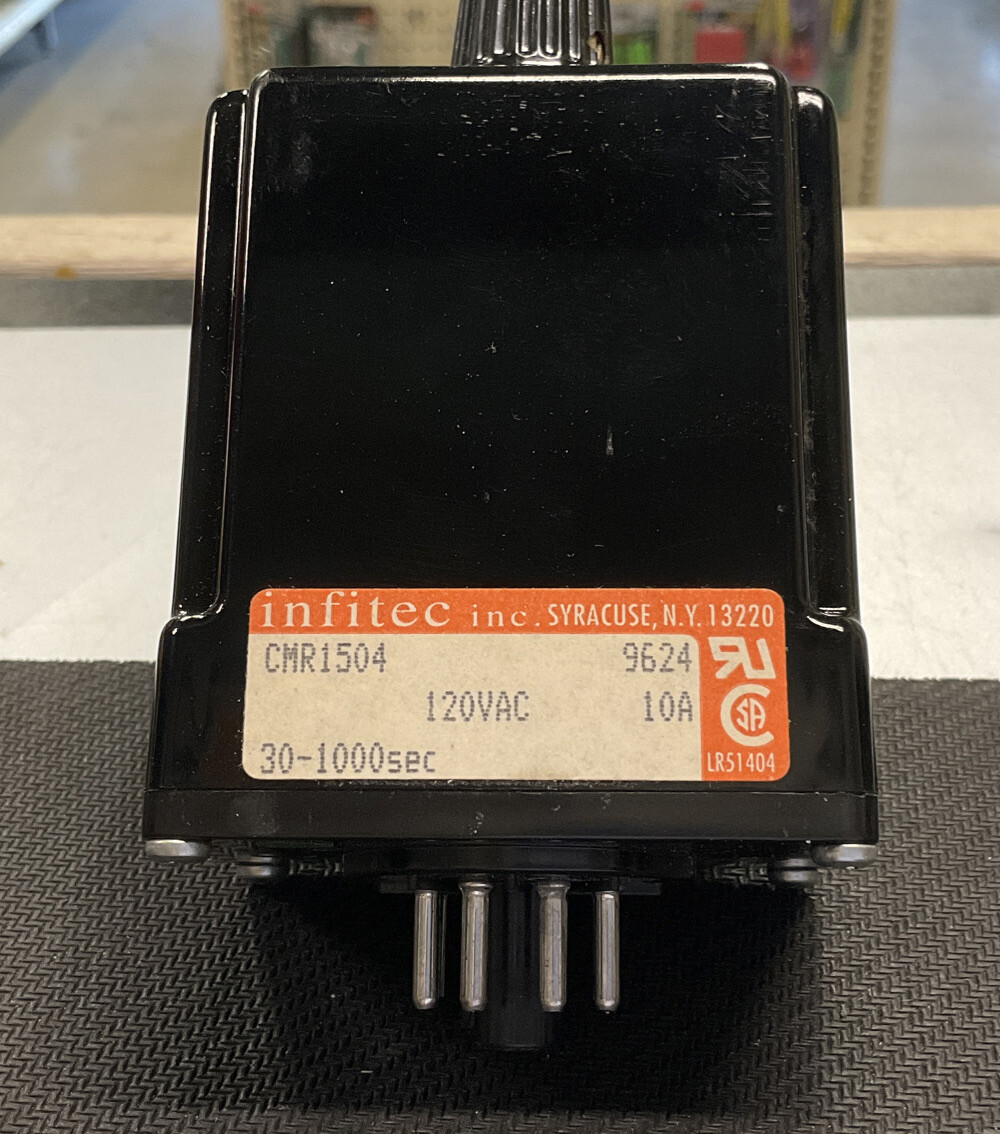 CMR1504- DELAY ON MAKE – PLUG-IN TIME DELAY RELAY