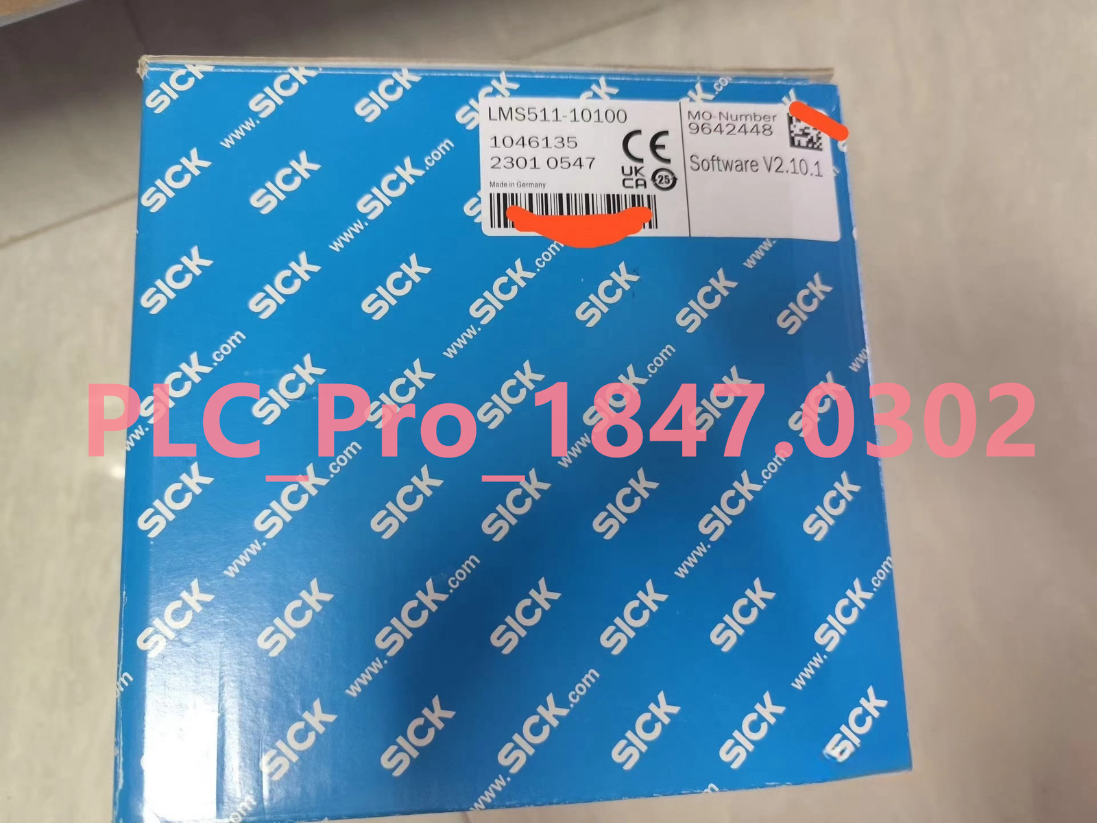 LMS511-10100 1PCS NEW SICK LMS511-10100 1046135 Laser Scanner Fast delivery