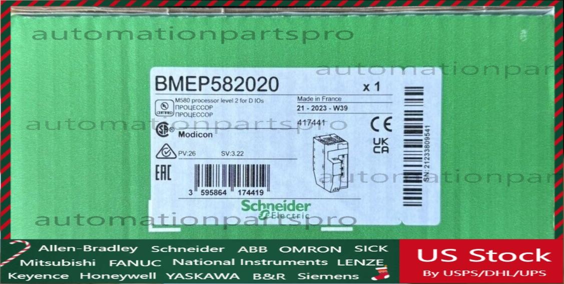 SND BMEP582020 Modicon M580 Controller Module 8MB Fast Ship US Free TAX