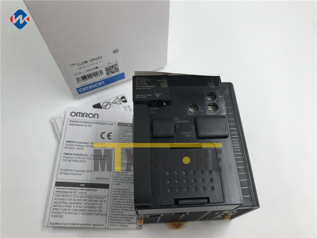 1pcs Omron Brand New CJ2M-CPU33 CJ2MCPU33 PLC New IN BOX