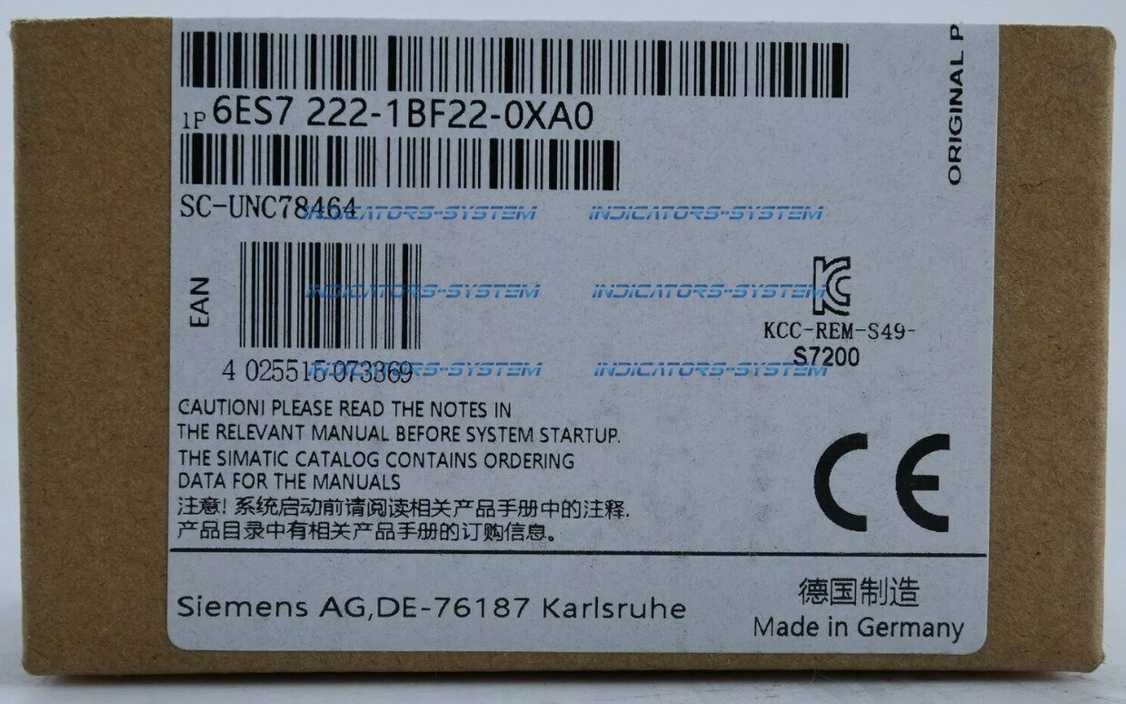 new Siemens 6ES7222-1BF22-0XA0 1PCS 6ES7222-1BF22-0XA0 Digital 0utput M0dule