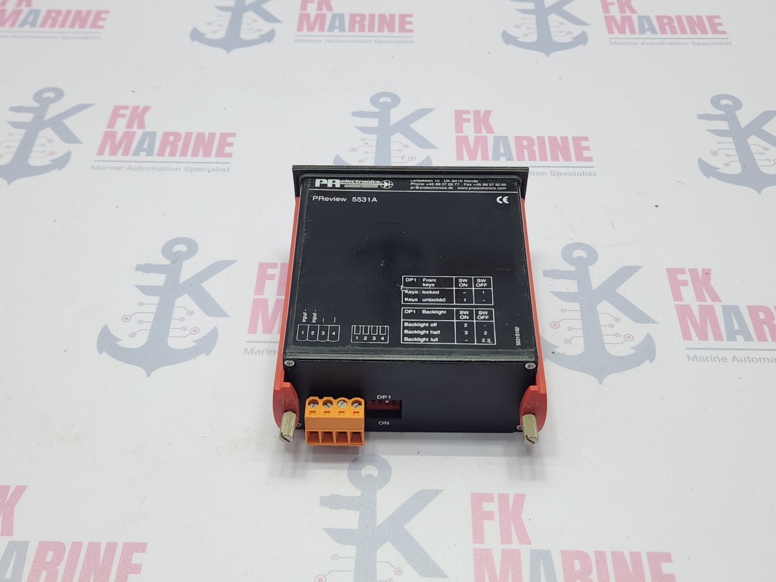 PR ELECTRONICS PREVIEW 5531A LOOP-POWERED LCD INDICATOR 5531S102