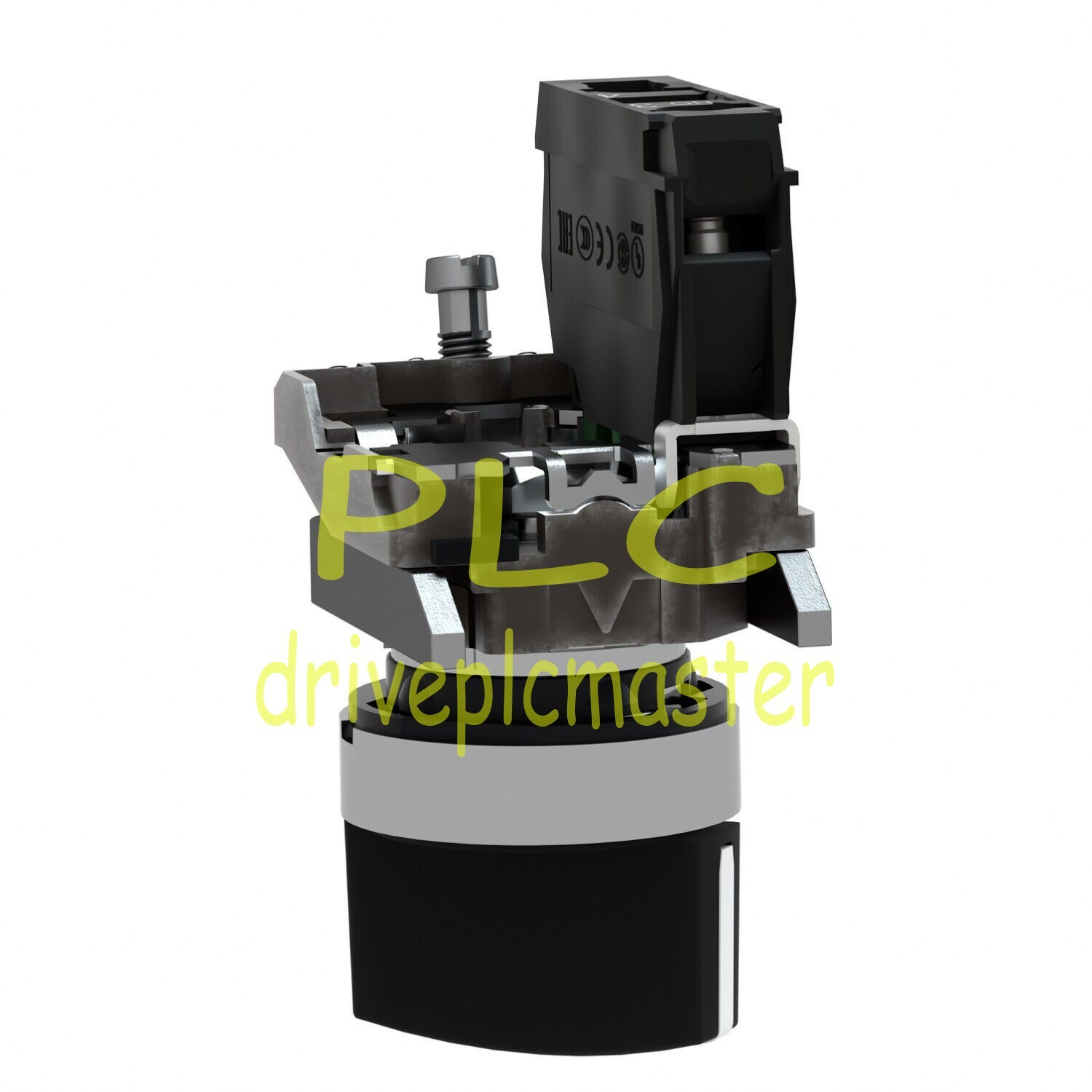 1pcs For XB4BD21 Black selector switch Ø22 2-position #dr