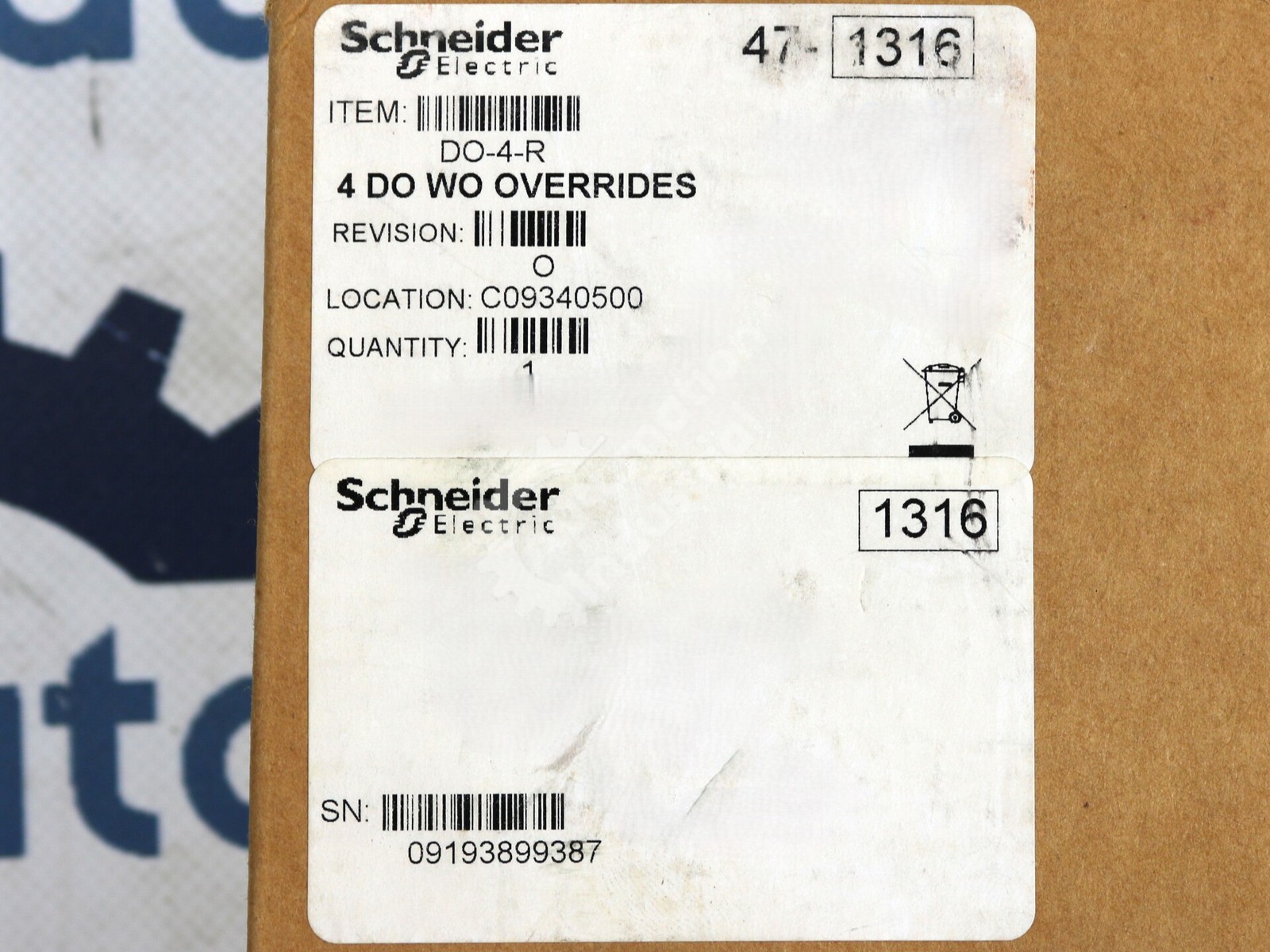DO-4-R By Schneider Electric Digital Relay Output Module NSFP