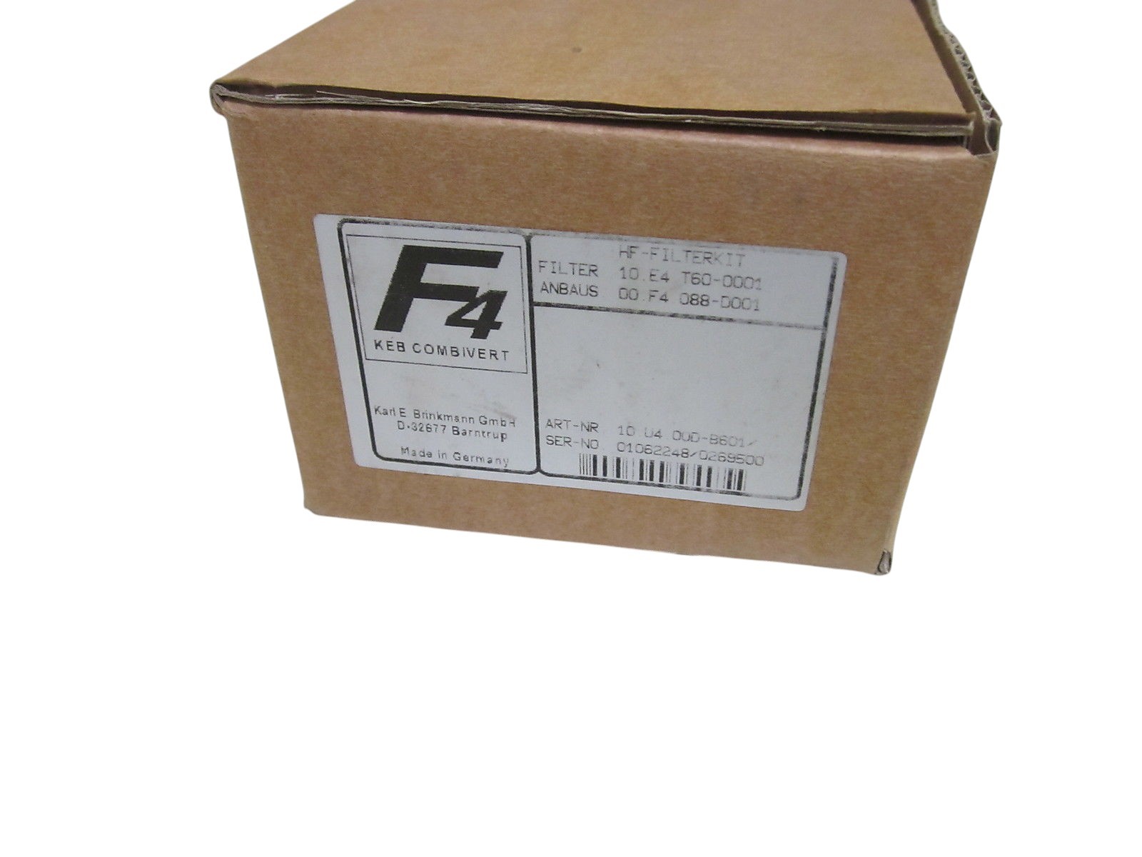 KEB 10.E4.T60-0001 HF-FILTER 30A 240VAC INVERTER NSMP