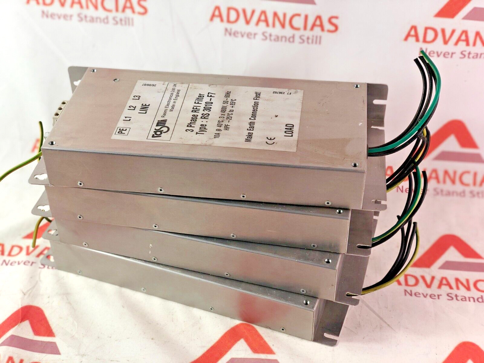 Rasmi 3 Phase RFI Filter, RS 3010-F7, -used-