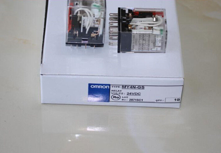 10PCS/Box Omron MY4N-GS Small Relay 24VDC MY4NGS New Free Shipping