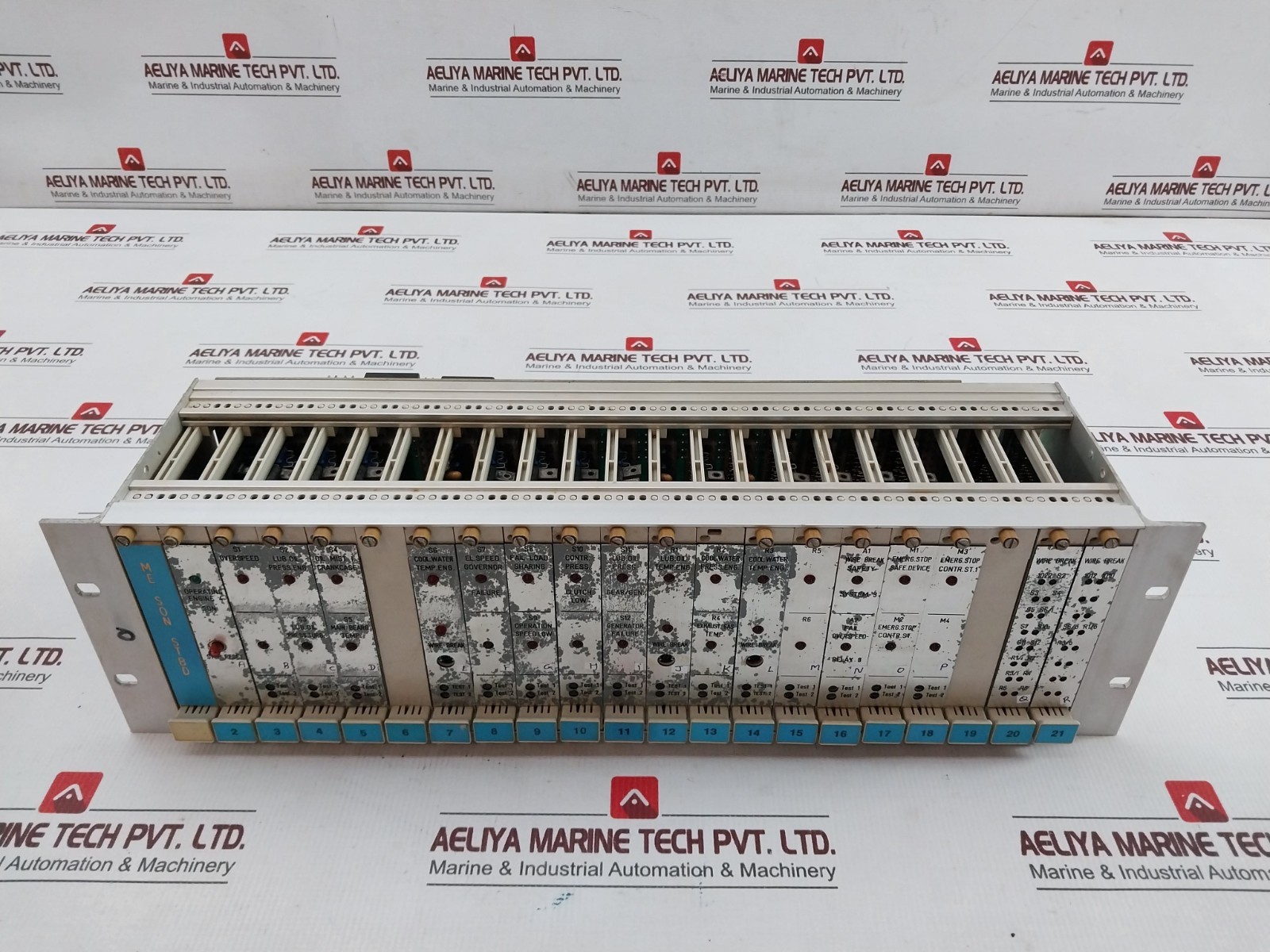 ROLF JANSSEN DBU 06/24 Engine Control Rack Module X 2 TO 8/ 1 AM-IE-LZ