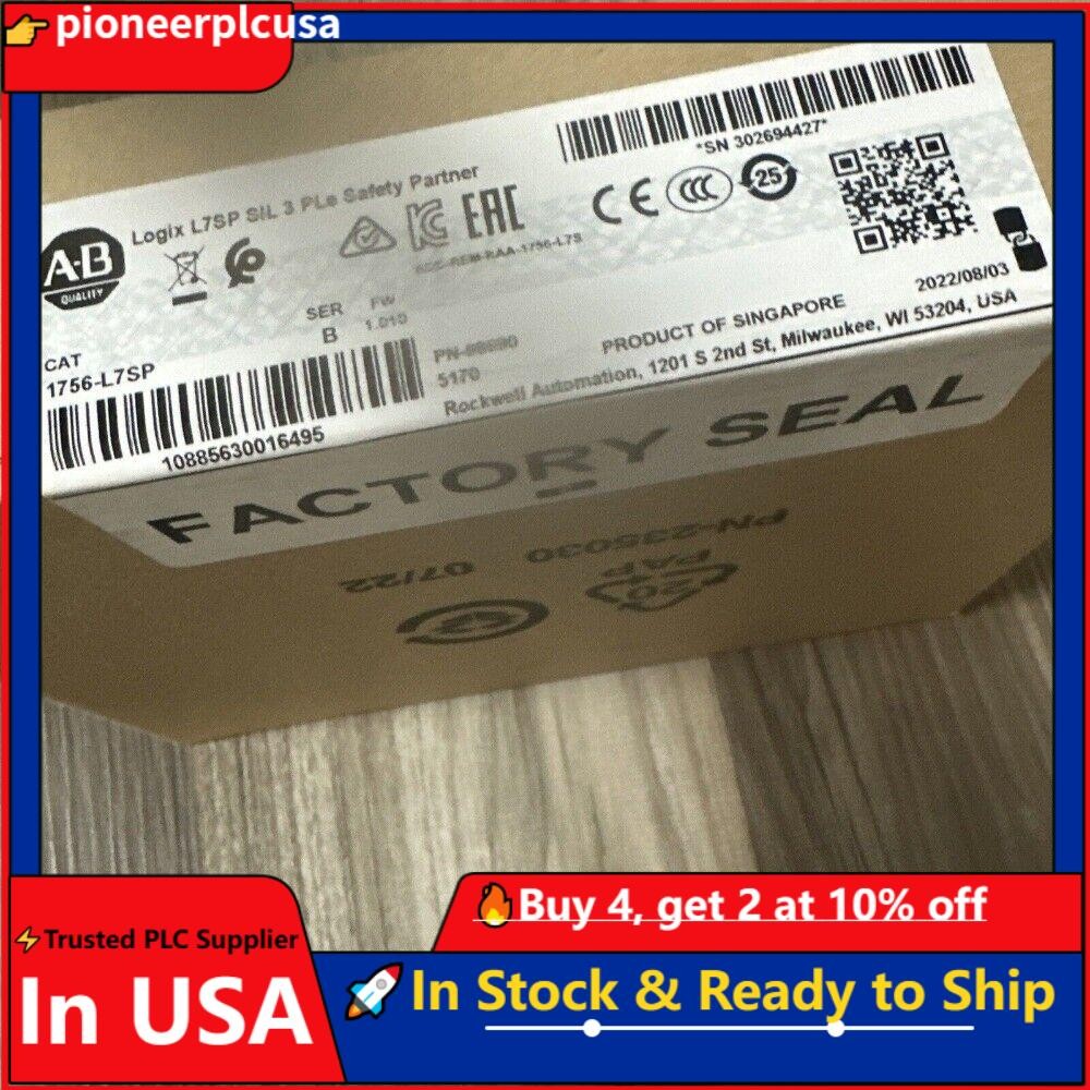 AB 1756-L7SP /B GuardLogix GuardLogix Safety Partner Controller In Stock USA NEW