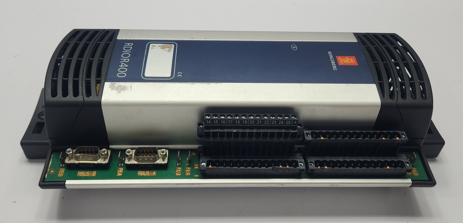 KONGSBERG RDIOR400 REMOTE DIGITAL INPUT/OUTPUT AND RELAY MODULE 600950 REV 3.1.0