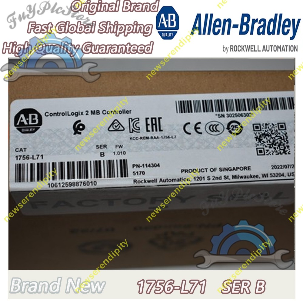 New AB 1756-L71 Ser B Brand New Quality Guaranteed Free Ship