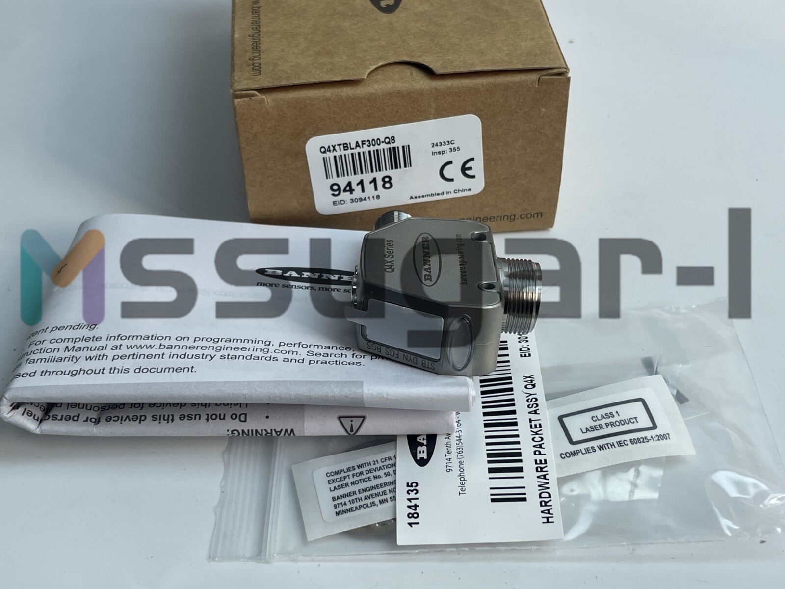 Q4XTBLAF300-Q8 1PCS brand new BANNER Q4XTBLAF300-Q8 Fast delivery