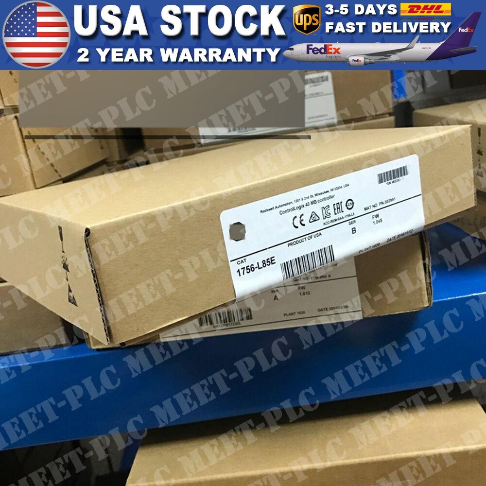 New AB 1756-L85E Processor control module Allen-Bradley 1756L85E US Free Tax