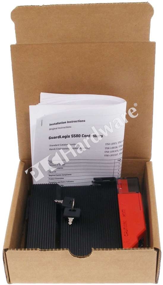Surplus Pre-owned Allen Bradley 1756-L84ES /B GuardLogix 5580 Safety Processor
