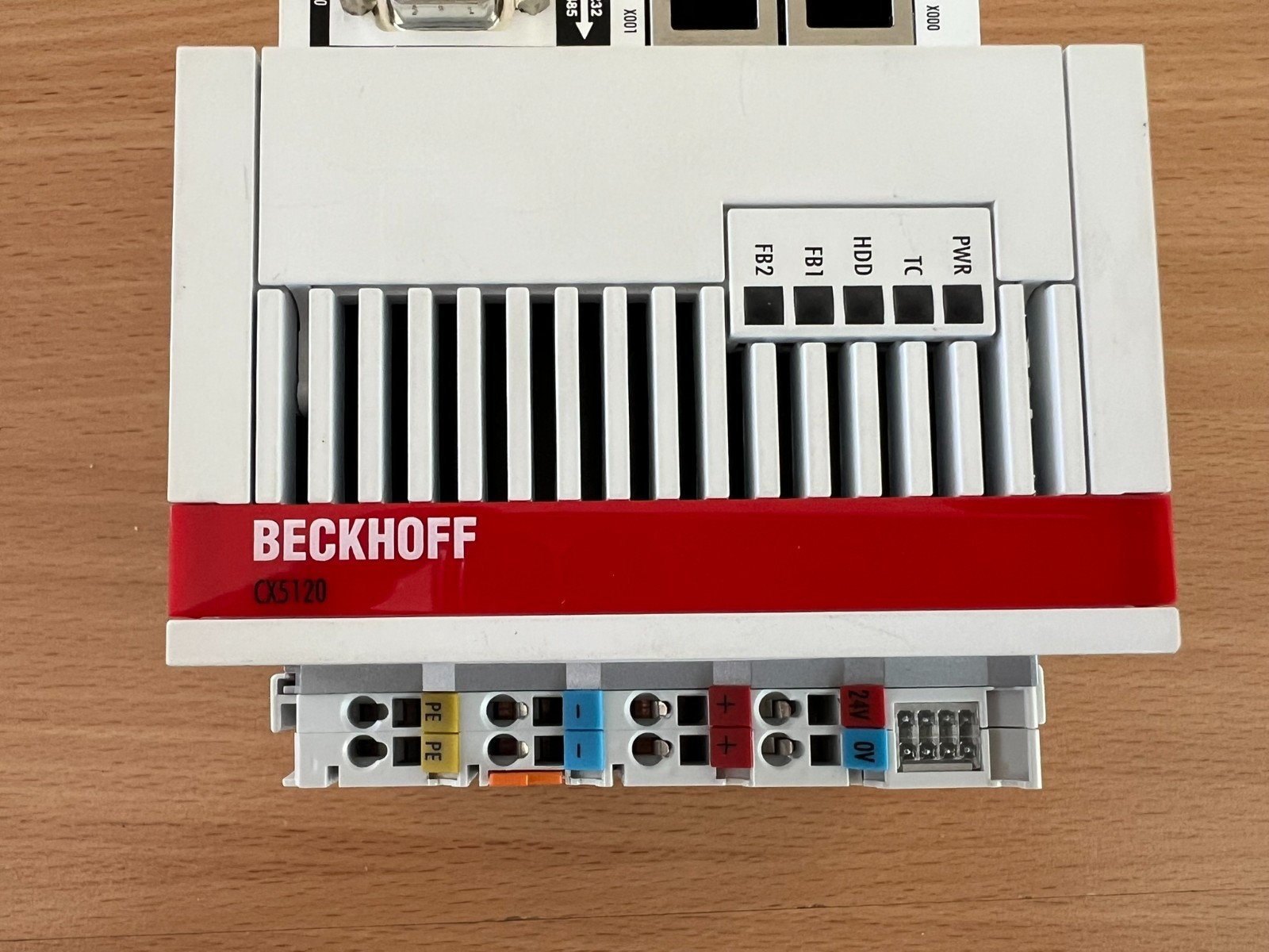 Beckhoff Embedded PC CX5120-0120/2GB, CX5120-N031 RS422/RS485 & Embedded Windows
