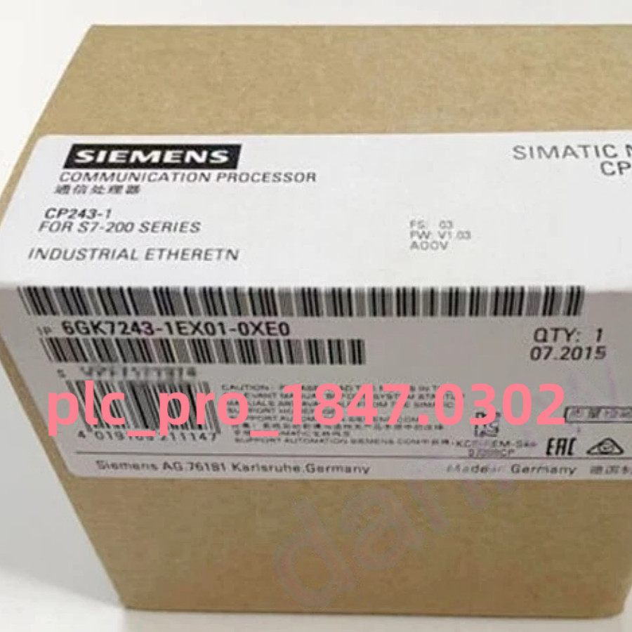 1PCS New Siemens 6GK7243-1EX01-0XE0 6GK7 243-1EX01-0XE0 communication